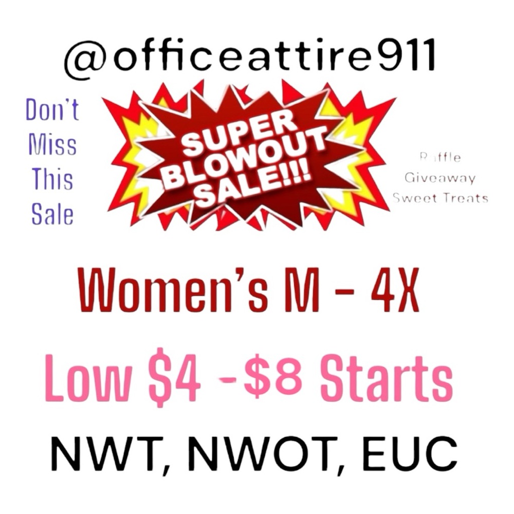 Low Starts Mon 4/21 6:45 pm Est Women’s L-4X Plus Size Mystery Bag Raffles - Picture 4 of 16